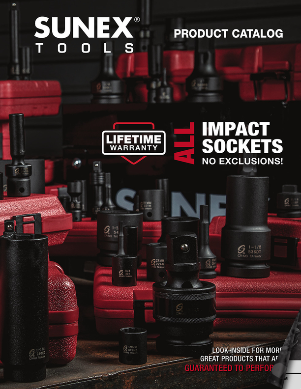 SUNEX Tools Catalog 2023 2023 SUNEX Tools Catalog (Lead Form